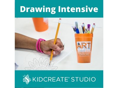 Kidcreate Studio - Alexandria. Drawing Intensive Weekly Class (7-12 years)