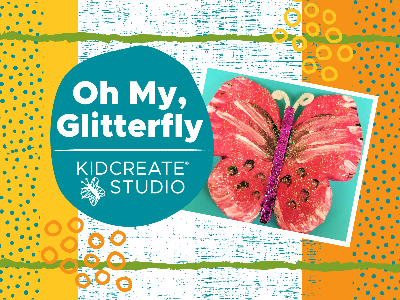 SUPER SATURDAY - 50% OFF! Oh My, Glitterfly! Workshop (4-9 years) 