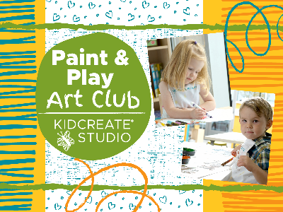 Kidcreate Studio - Fresno. Paint and Play Art Club (18 Months-6 Years)